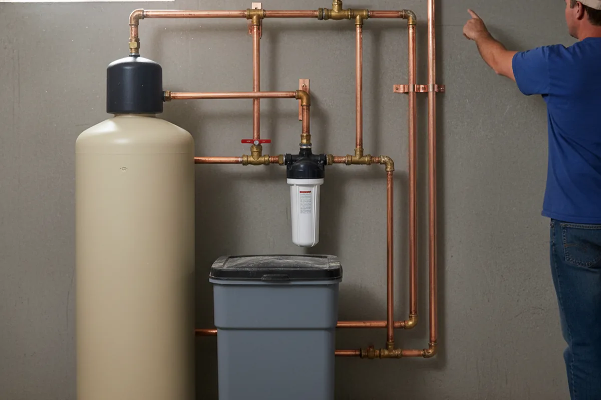 Whole-house water treatment system installed in Ivanhoe